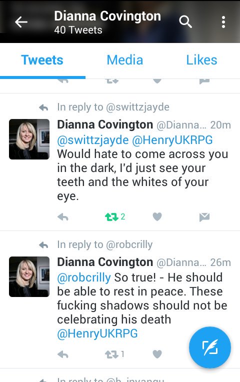 Dianna Covington has just got her fingers burnt by #KOT 1