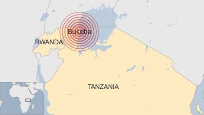 Earthquake hits Tanzania