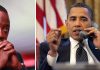 USA Prosident Barack Obama on Phone call with Kenya President Uhuru Kenyatta