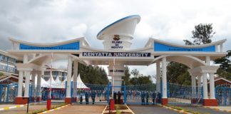 Kenyatta University Lecturers demonstrate