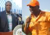 National ODM youth leader Rashid Mohammed and Kakamega county Governor and ODM deputy party leader Wycliffe Oparanya