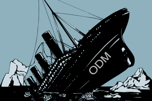 ODM Raila Odinga a Sinking ship