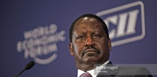 Kenya's former Prime Minister Raila Odinga