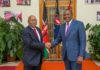 Uhuru Kenyatta and Jacob Zuma