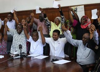 MSA MCAs Mombasa caught in bribery deal arrested by EACC detectives