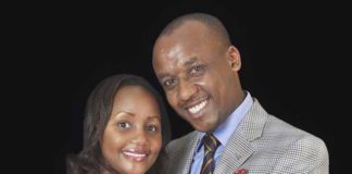Senator Mutula Kilonzo Junior and his wife