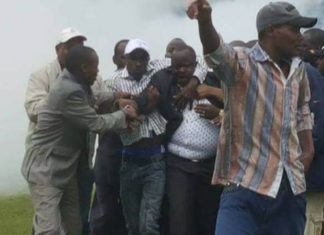 Police Teargas Bomet Governor Isaac Ruto