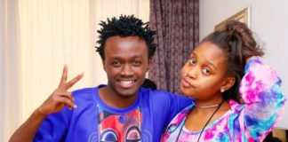 Bahati and Jokate Mwagelo