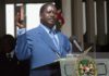 Raila Odinga taking oath of office