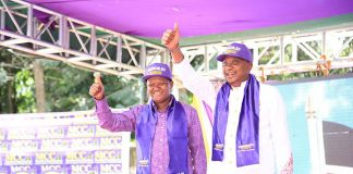 Machakos Governor Alfred Mutua Endorses President Uhuru Kenyatta’s re-election in a colorful event
