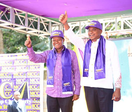 Machakos Governor Alfred Mutua Endorses President Uhuru Kenyatta’s re-election in a colorful event
