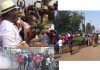 Hon Raila Odinga Stoned in Thika