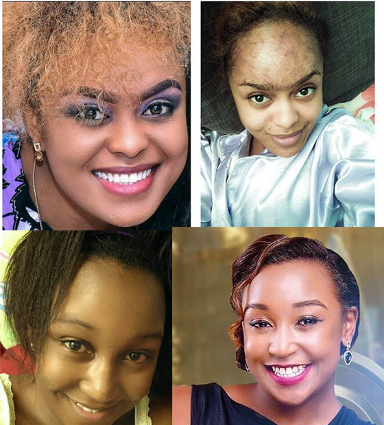 10 Kenyan Female Celebrities Look Without Makeup