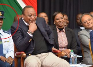 President Uhuru Kenyatta Gets a Hot female Aide-de-Camp