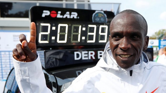 Kenyan runner Eliud Kipchoge