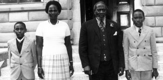 Photo of Young Uhuru Kenyatta in 1973