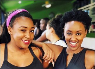 BETTY KYALLO joins gym