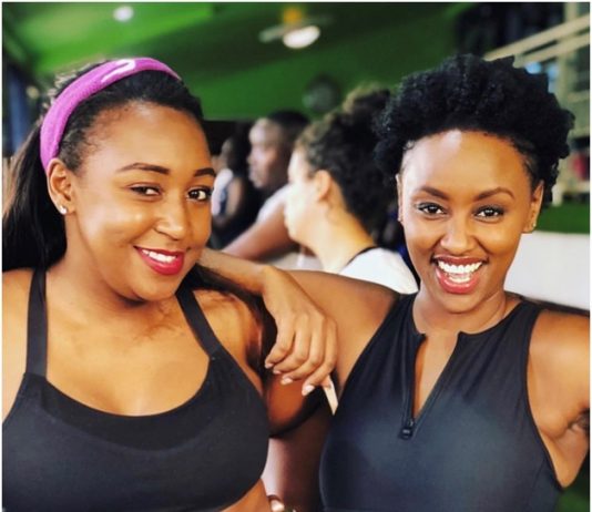 BETTY KYALLO joins gym