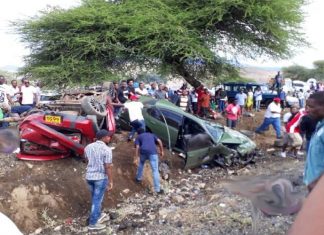 Namanga racing Accident Photos