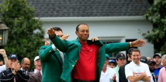 The green jacket. It fits.