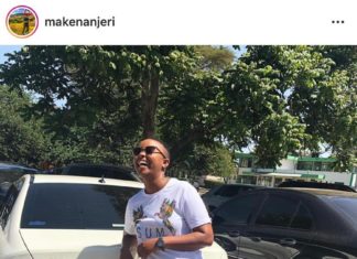 Actress MAKENA NJERI’s Benz vandalized after her lesbian lover caught her cheating with MICHELLE NTALAMI(PHOTOs)